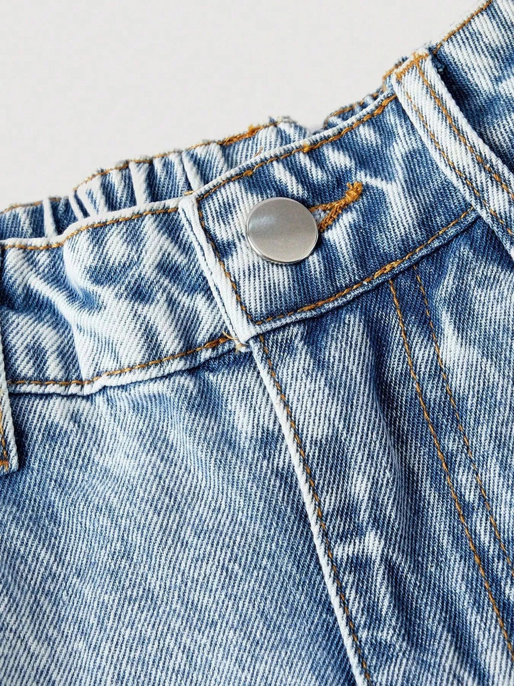 Embroidered Heart Wide-Leg Jeans - Kharites