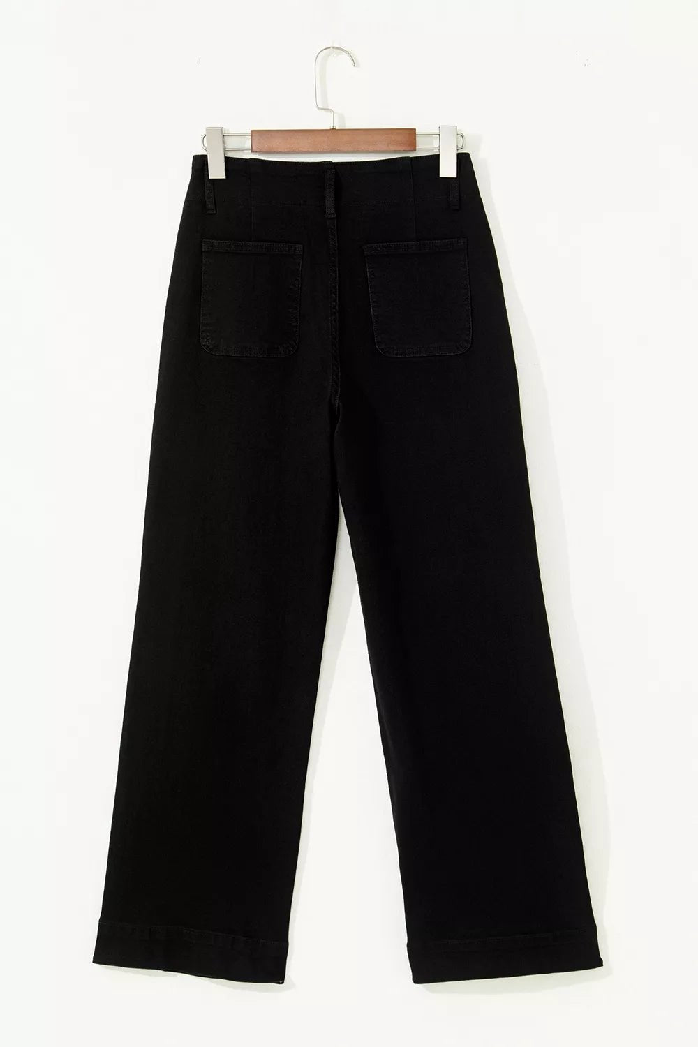 High Waisted Flare Jeans Women Wide Flared Bootcut Denim Trousers — Kharites Shop - Kharites