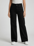 High Waisted Flare Jeans Women Wide Flared Bootcut Denim Trousers — Kharites Shop - Kharites