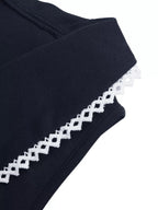 Lace Trim Tie Front Vest Top Women Sleeveless Cami — Kharites Shop - Kharites