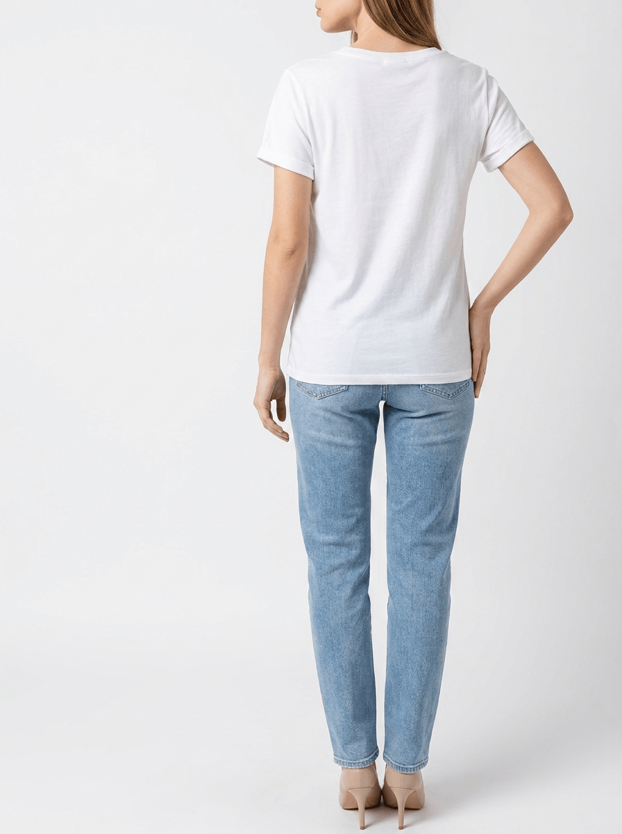 Number 23 Graphic T Shirt Women Round Neck Short Sleeve Casual Tee — Kharites Shop - Kharites