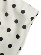 Polka Dot Midi Skirt Women High Waisted A Line Summer Skirt — Kharites Shop - Kharites