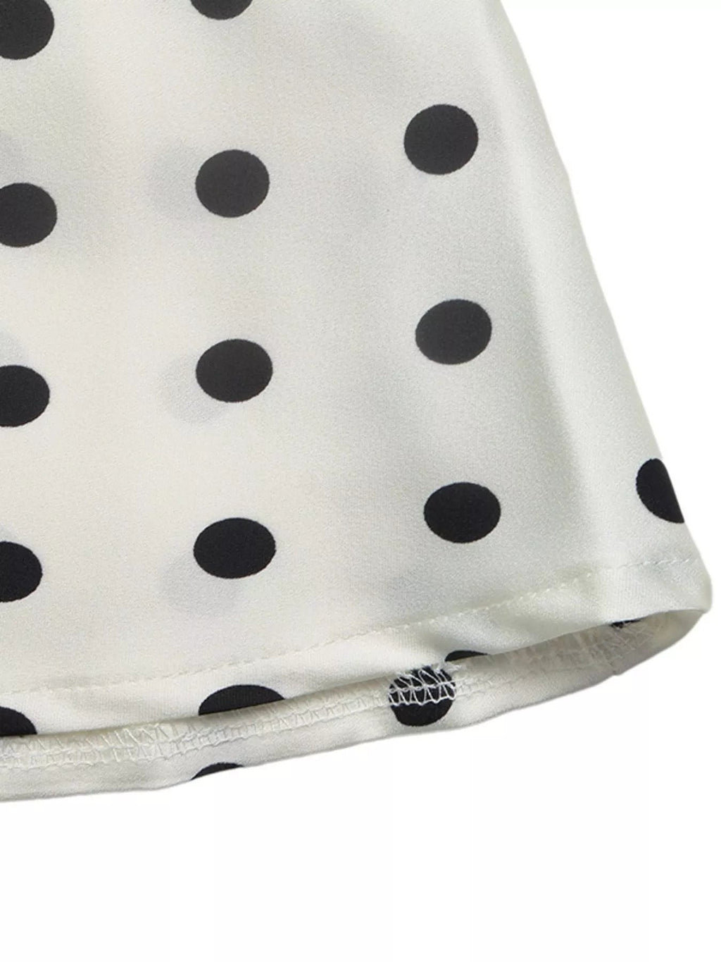 Polka Dot Midi Skirt Women High Waisted A Line Summer Skirt — Kharites Shop - Kharites