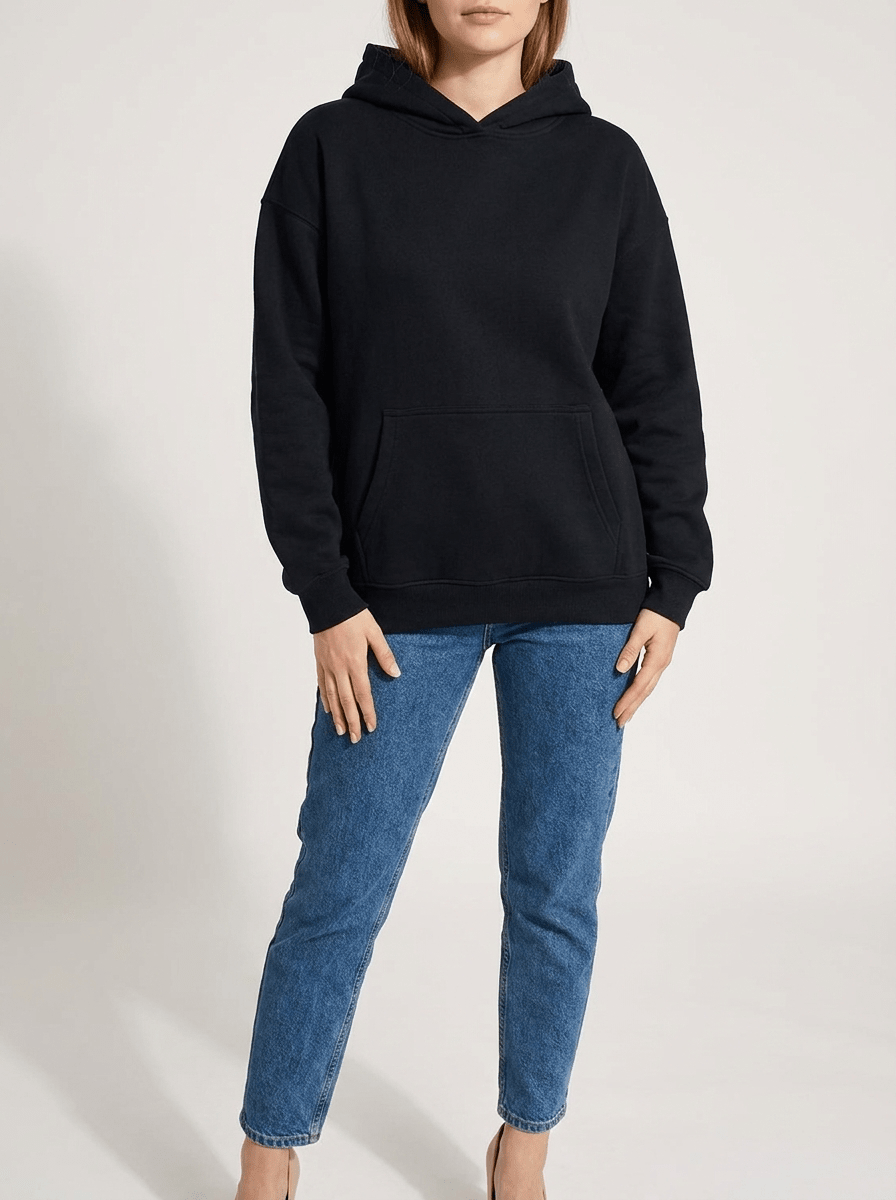 Pullover Hoodie Women Long Sleeve Kangaroo Pocket Casual Sweatshirt — Kharites Shop - Kharites