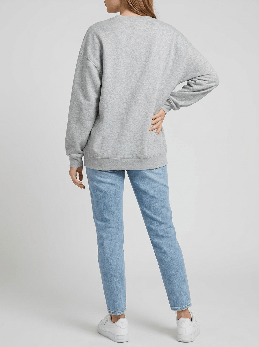 Pumpkin Season Sweatshirt Women Oversized Graphic Pullover Fall Top — Kharites Shop - Kharites
