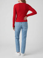 Ribbed Knit Cardigan Women Button Down Long Sleeve Sweater Layer — Kharites Shop - Kharites