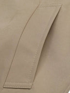 Trench Coat Women Button Up Checkered Lining Long Jacket Classic Overcoat — Kharites Shop - Kharites