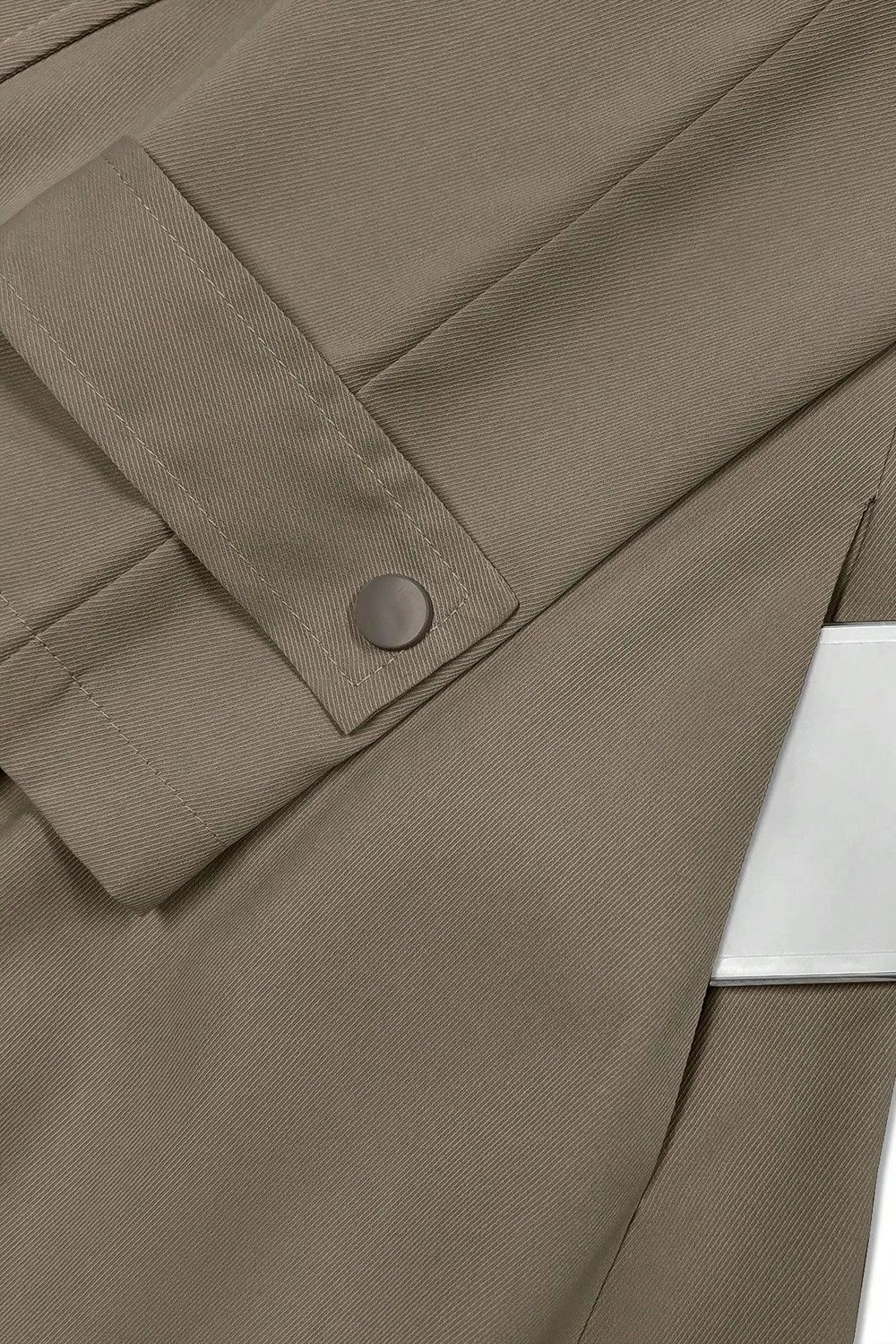 Trench Coat Women Wide Lapel Belted Long Jacket Classic Overcoat — Kharites Shop - Kharites