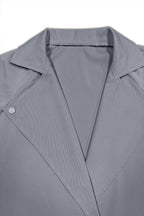 Trench Coat Women Wide Lapel Belted Long Jacket Classic Overcoat — Kharites Shop - Kharites