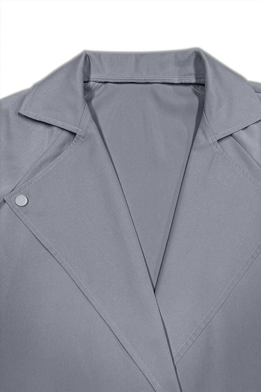 Trench Coat Women Wide Lapel Belted Long Jacket Classic Overcoat — Kharites Shop - Kharites