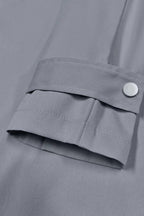 Trench Coat Women Wide Lapel Belted Long Jacket Classic Overcoat — Kharites Shop - Kharites