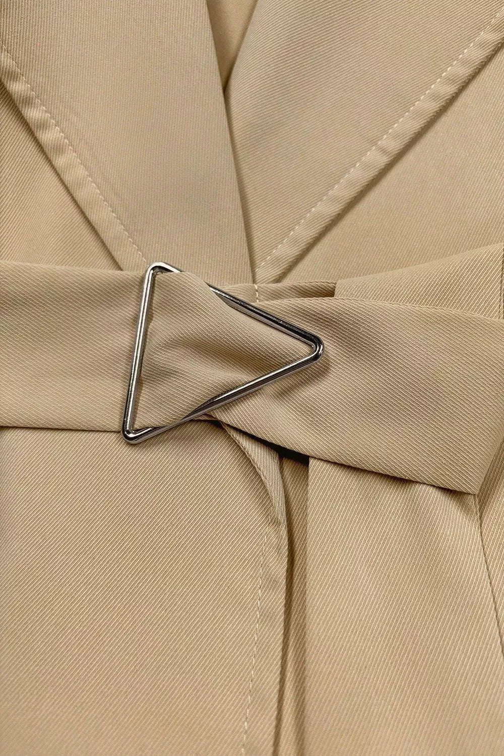Trench Coat Women Wide Lapel Belted Long Jacket Classic Overcoat — Kharites Shop - Kharites