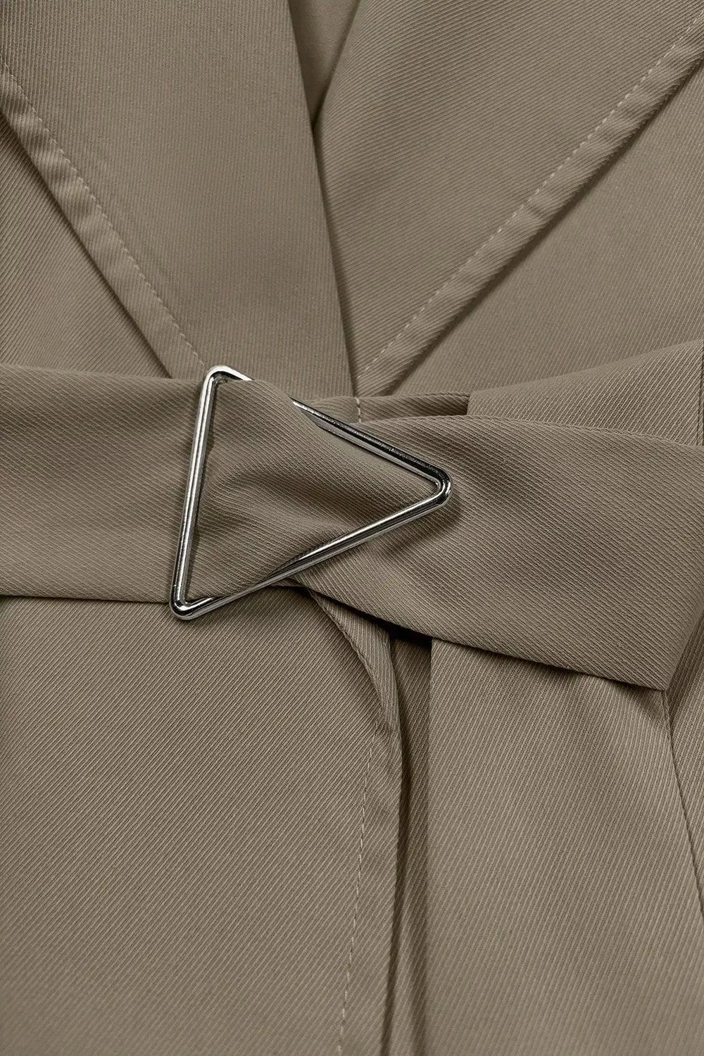 Trench Coat Women Wide Lapel Belted Long Jacket Classic Overcoat — Kharites Shop - Kharites