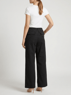 Wide Leg Drawstring Pants Women Casual Trousers With Pockets — Kharites Shop - Kharites