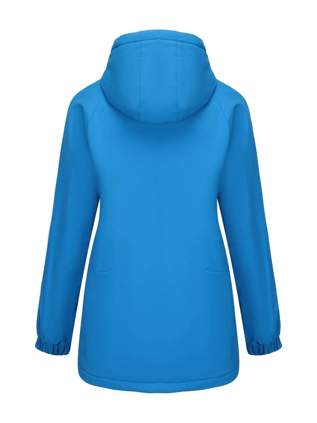 Zip Up Hooded Parka Jacket Women Lined Utility Winter Coat Plus Size — Kharites Shop - Kharites