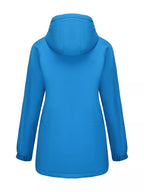 Zip Up Hooded Parka Jacket Women Lined Utility Winter Coat Plus Size — Kharites Shop - Kharites