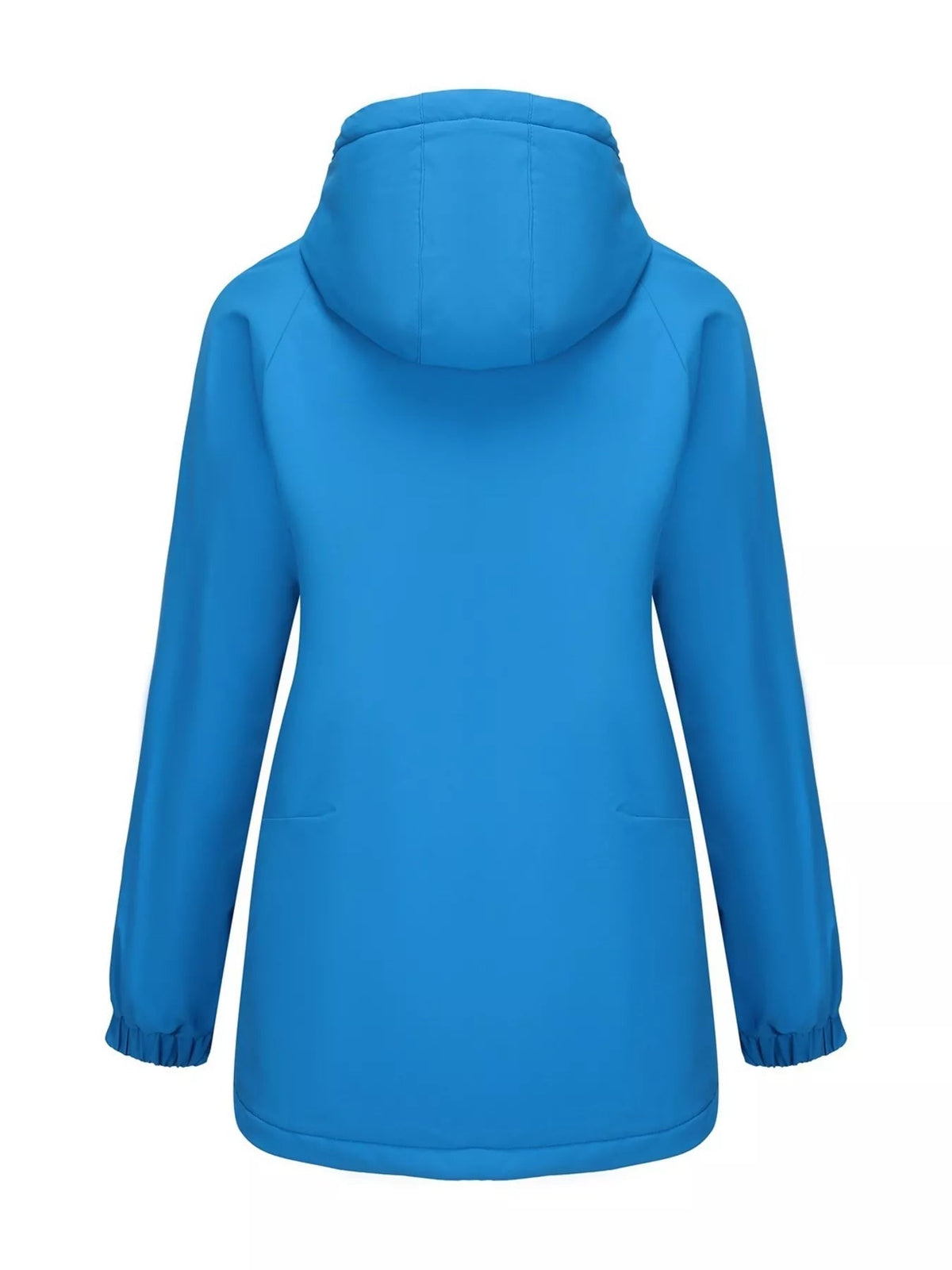 Zip Up Hooded Parka Jacket Women Lined Utility Winter Coat Plus Size — Kharites Shop - Kharites