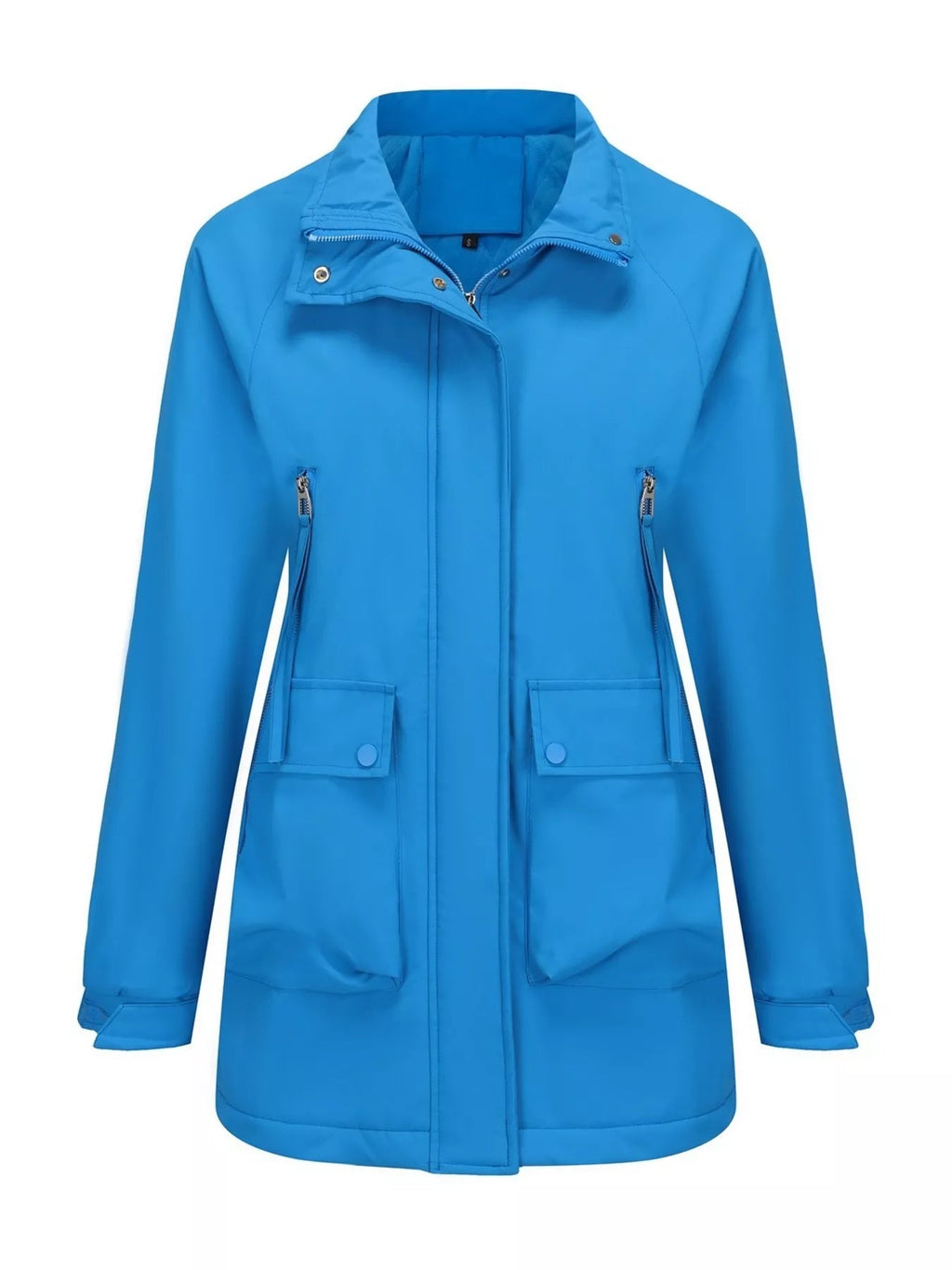 Zip Up Hooded Parka Jacket Women Lined Utility Winter Coat Plus Size — Kharites Shop - Kharites