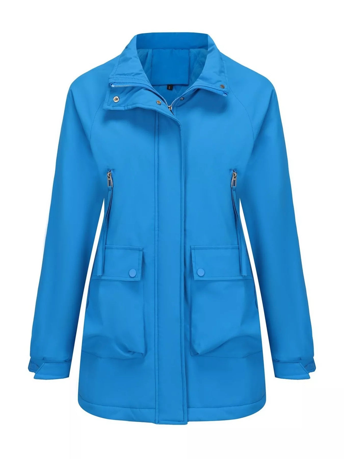 Zip Up Hooded Parka Jacket Women Lined Utility Winter Coat Plus Size — Kharites Shop - Kharites